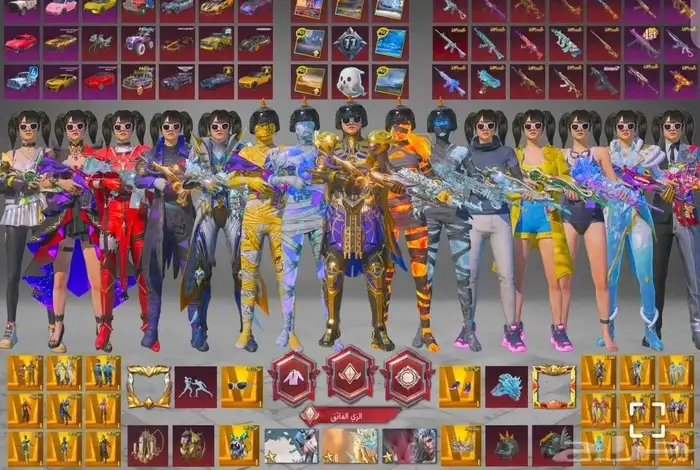 حساب ببجي أسلوب خرافي 0