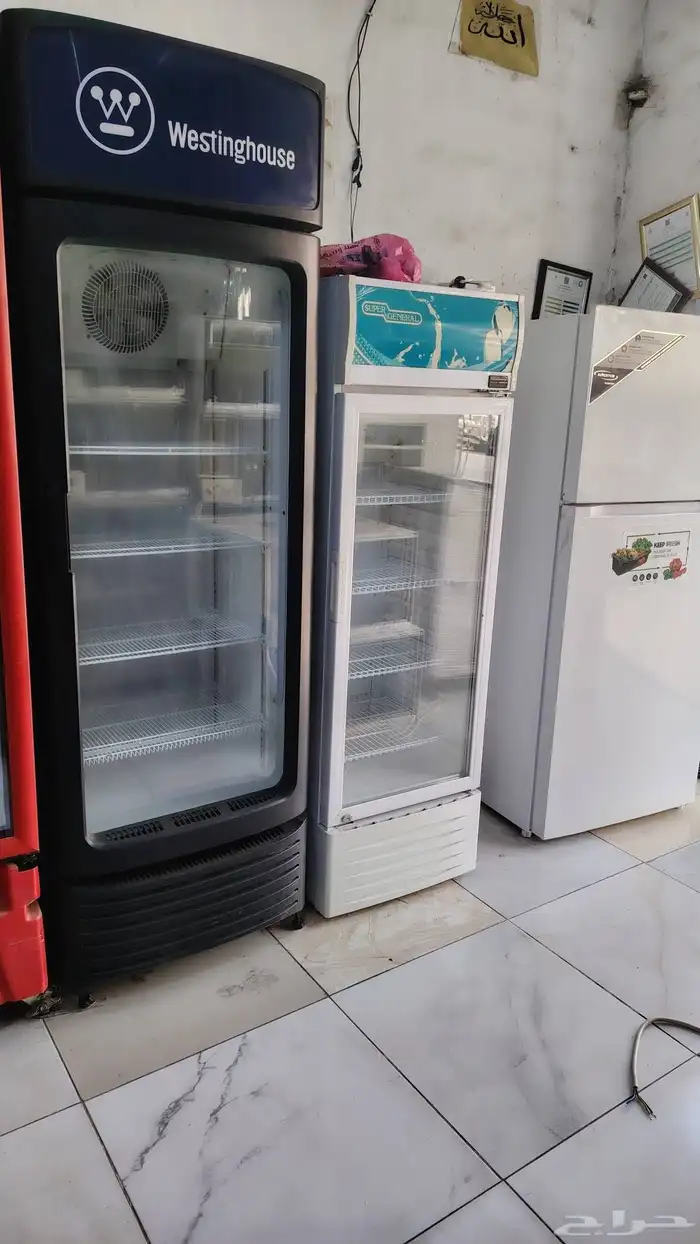 ثلاجات عرض باب واحد 1