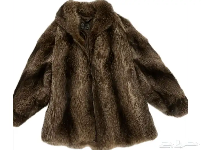 جكيت رجالي فرو ذيب صناعة يدوي 0