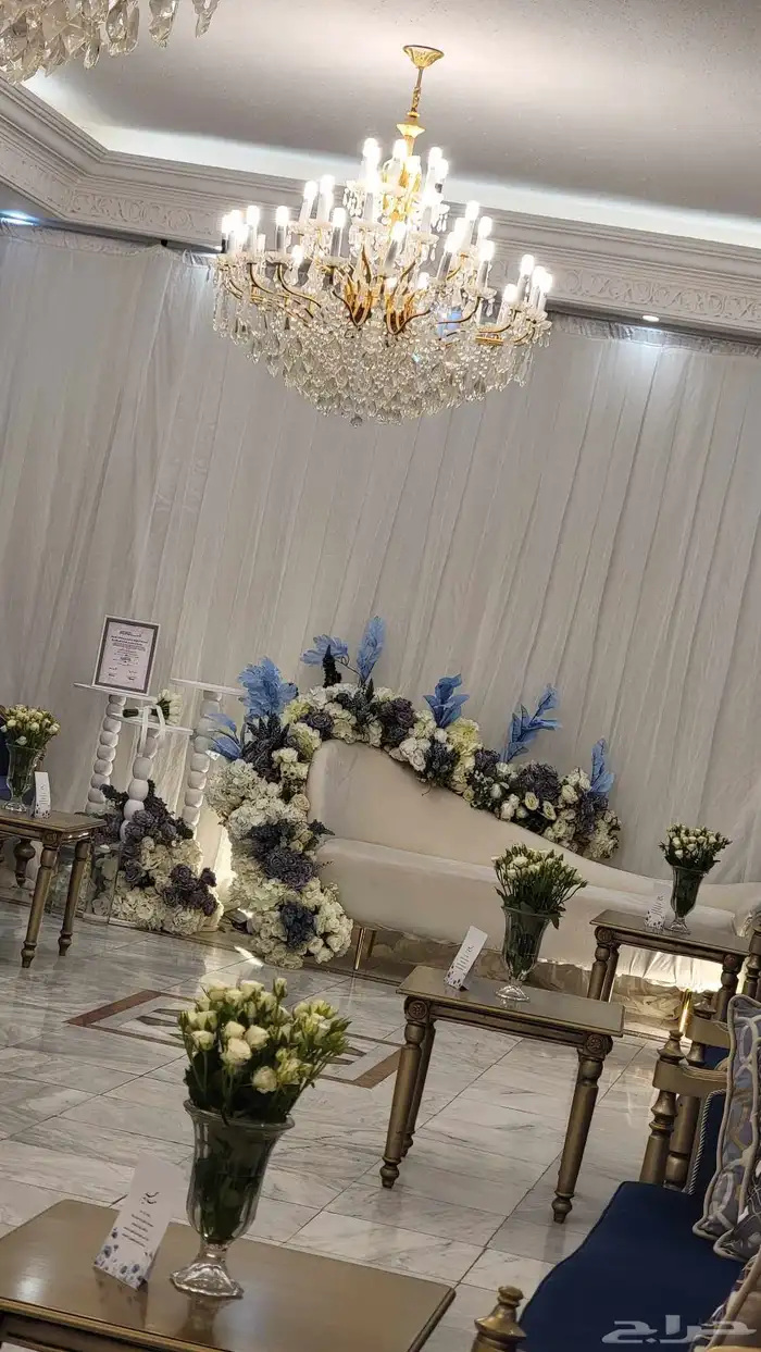 طاولات . كوش الطائف. تنسيق حفلات. استقبالات زواج استقبال 2