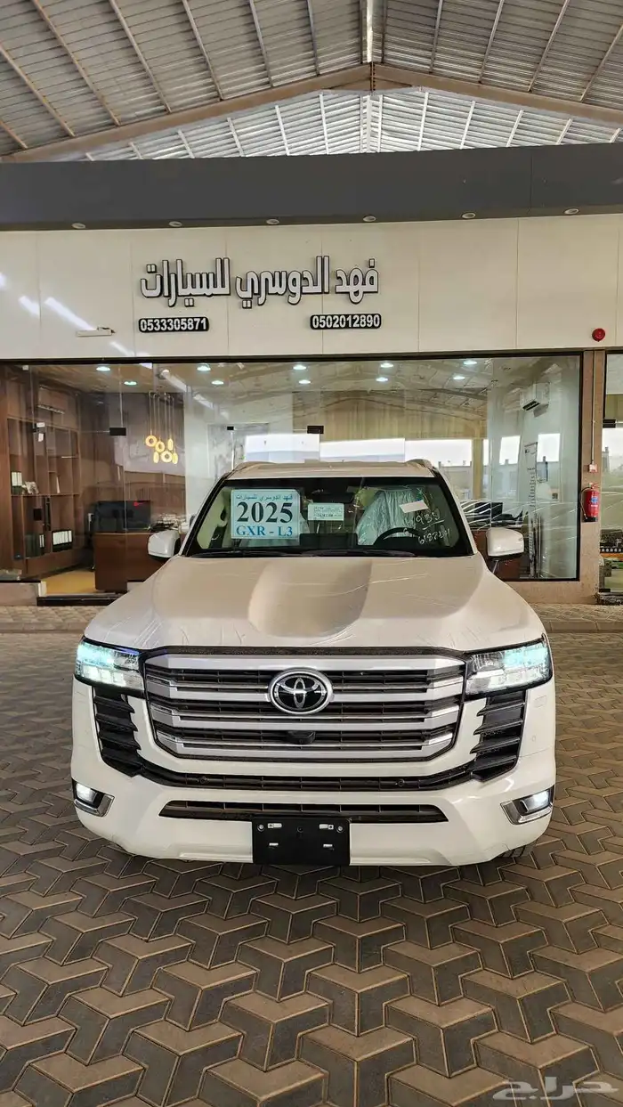 تويوتا جكسار L3 سعودي بنزين ابيض 2025 ( بطاقه جمركيه ) 4