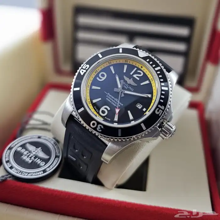 مجموعة من ساعات بريتلينج سويسرية ماستر كواليتي 8