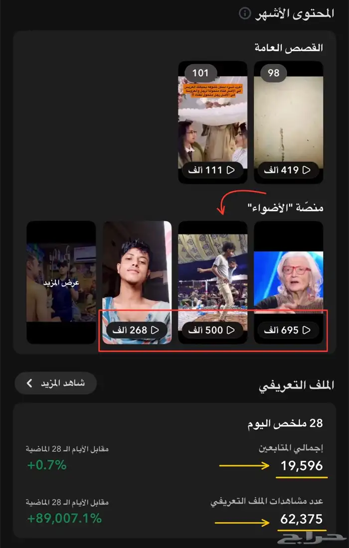 حساب سناب شات 22.000 الف مشترك سعودي حقيقي تفاعل قوي 4