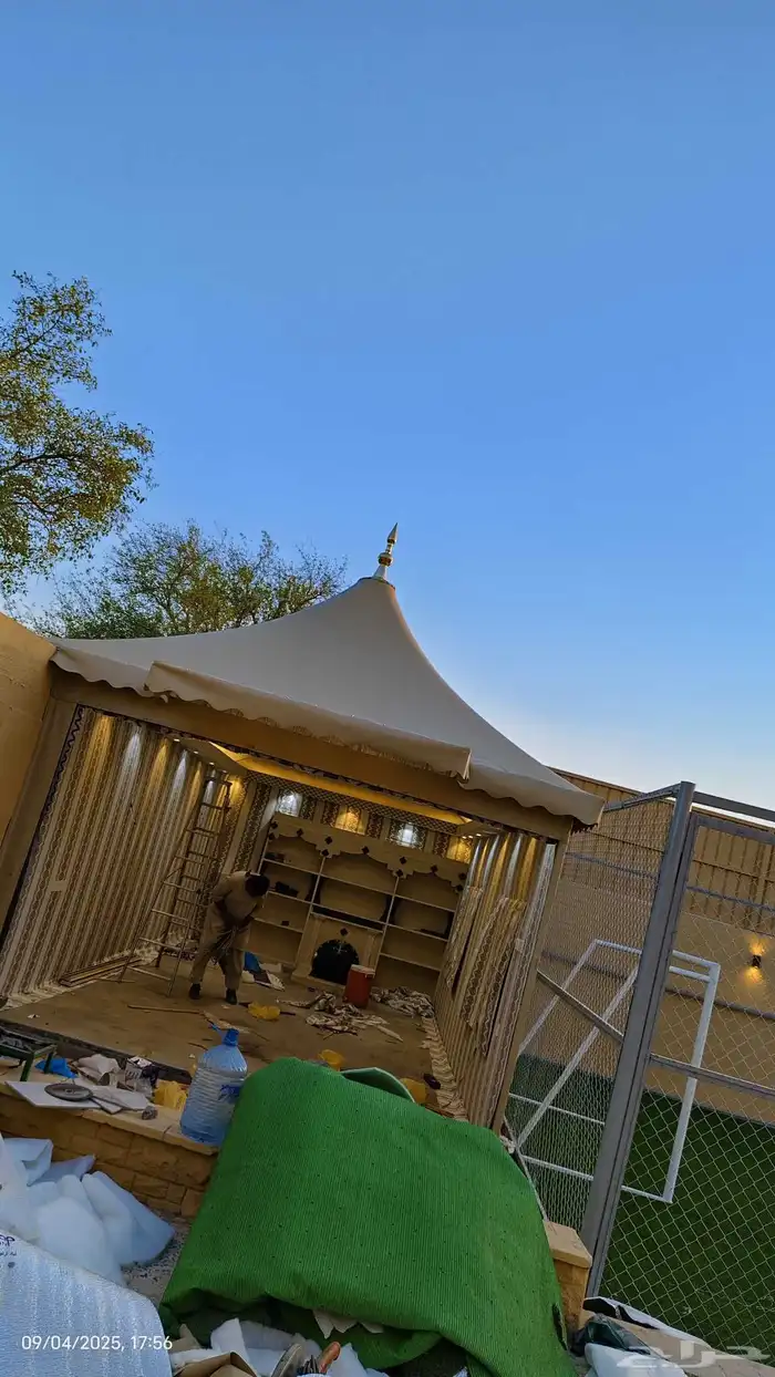 خيام مظلات سواتر بشير مل ي 8