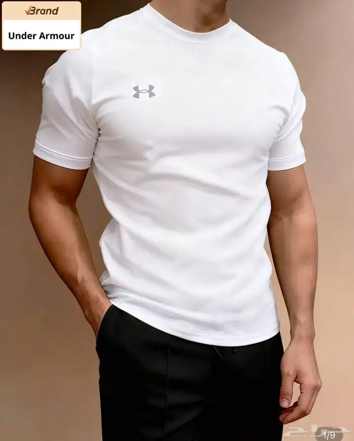 2 تي شيرت اندر ارمر أبيض واسود Under Armour T- Shirts 1