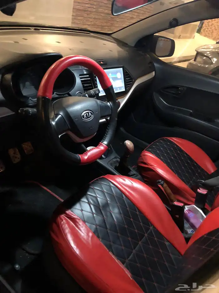 كيا بكانتو 2012 نظيفه جاهز اورق جديده 4