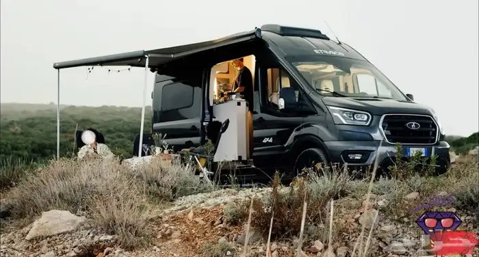 موترهوم كرفان فوورد ترانزيت وكالة افرسكو 4X4 ديزل 2023 دبل 2