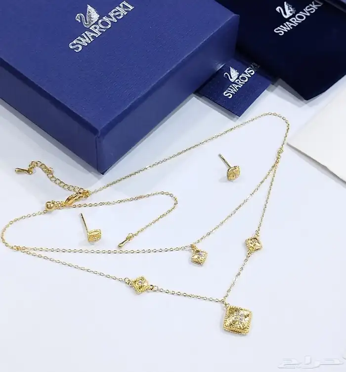 سلاسل هدايا ماركات سوارفيسكي تخفيضات عروض هديه 10