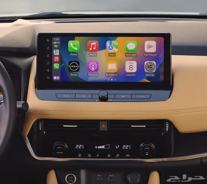 شاشه نيسان اكستريل اندرويد شكليه الفل كامل 2024 0