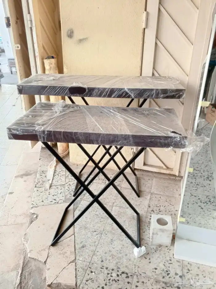 طاوله مخمل طاوله خشب طاوله حديد 9