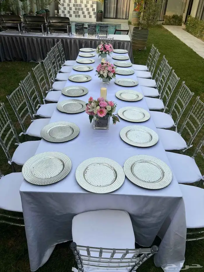 تاجير كراسي طاولات وجلسات 0