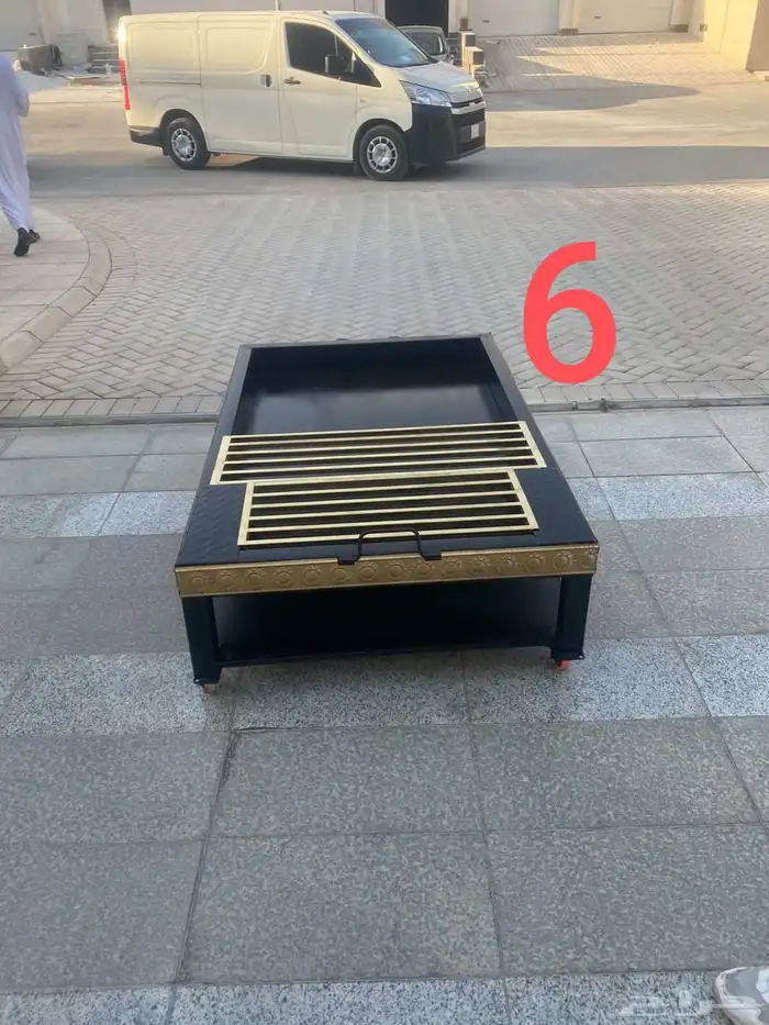 منقل خارجية مناقل ملكية فخمة مشب جلسة خارجي حامل حطب مشب 12