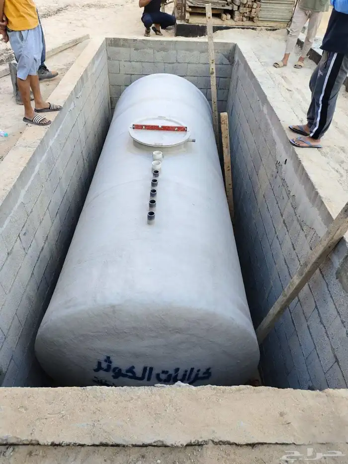 خزانات الفايبر جلاس وخزانات البلاستيك البولي ايثيلين 7