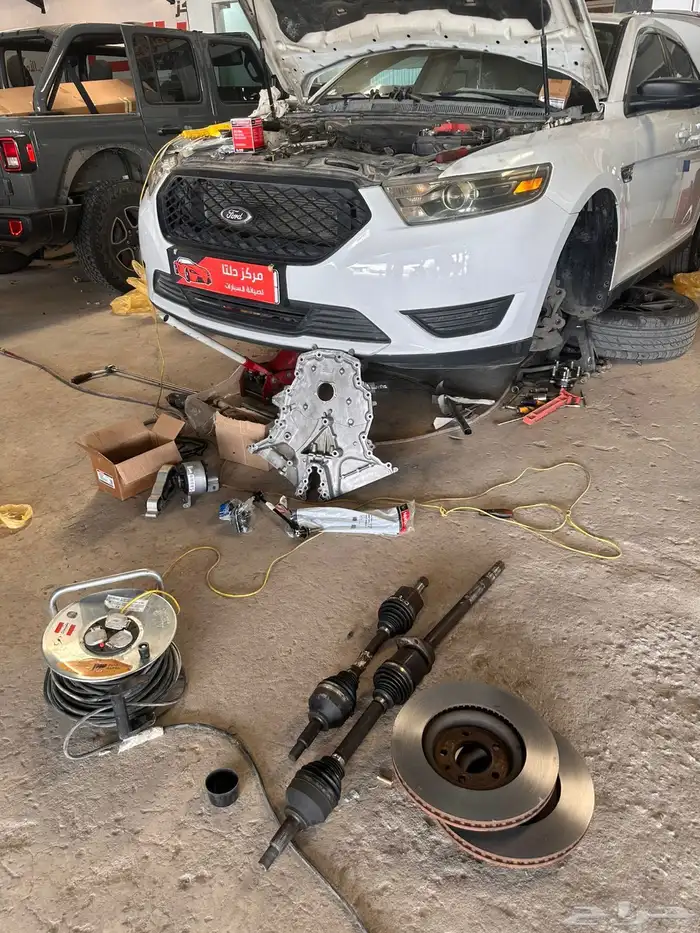 مركز دلتا المختص صيانة فورد تورس تغيير طرمبة ماء 500 9