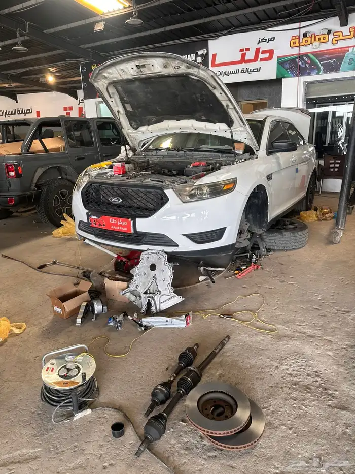 مركز دلتا المختص صيانة فورد تورس تغيير طرمبة ماء 500 10