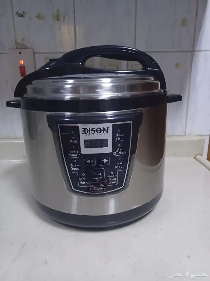 قدر ضغط كهرباء 12لتر بحالة جيد جدا استعمال قليل جدا 0