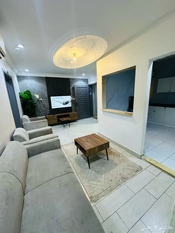 شقه مفروشه للإيجار بجدة حي الروضة 1