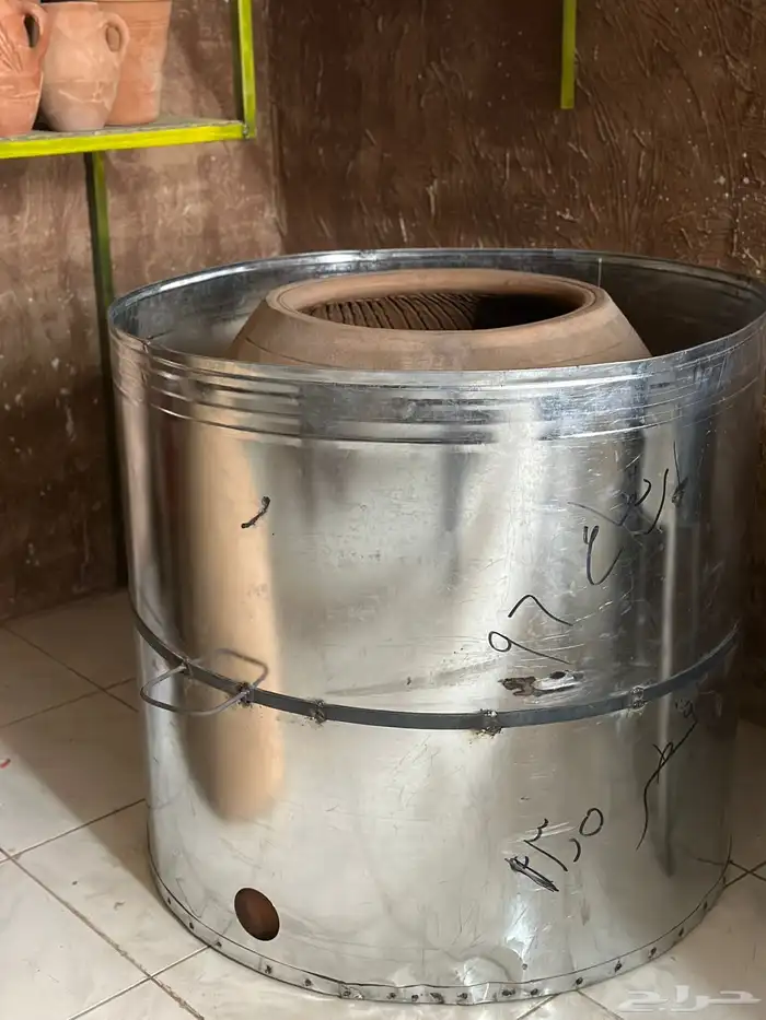 تنور التمس صاج أستيل والتنور اليمني الملوح معدات مطاعم 17