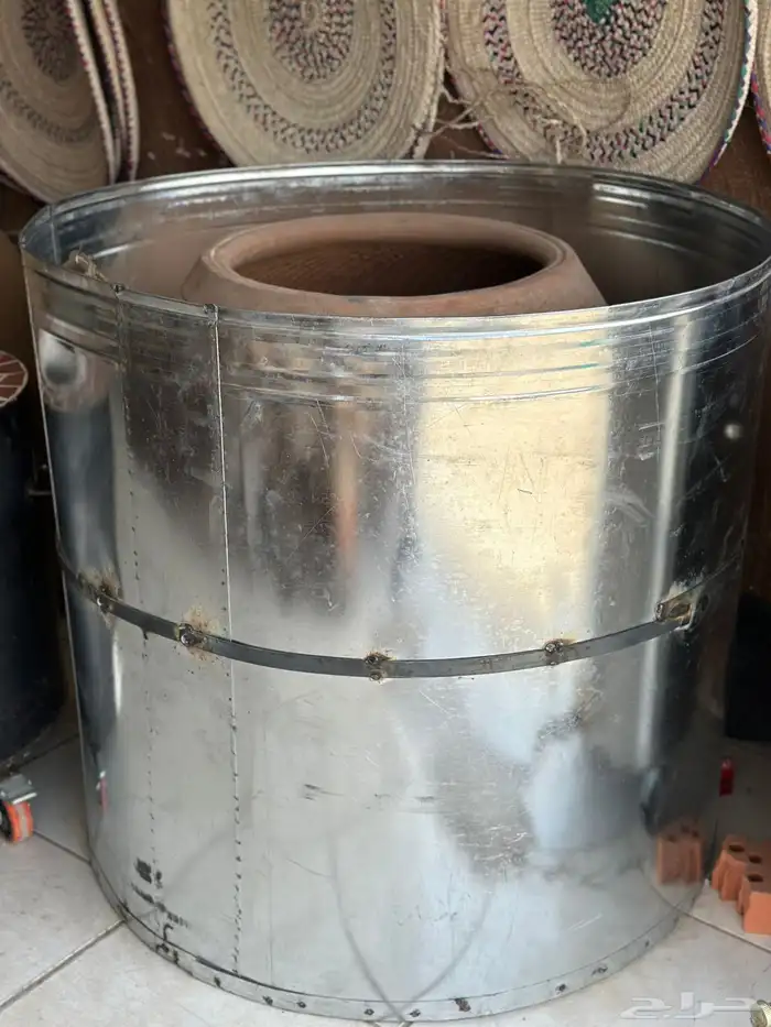 تنور التمس صاج أستيل والتنور اليمني الملوح معدات مطاعم 18