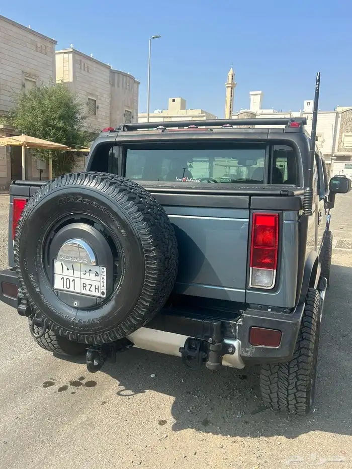 همر H2 حوض 2005 - لوحات خصوصي 1