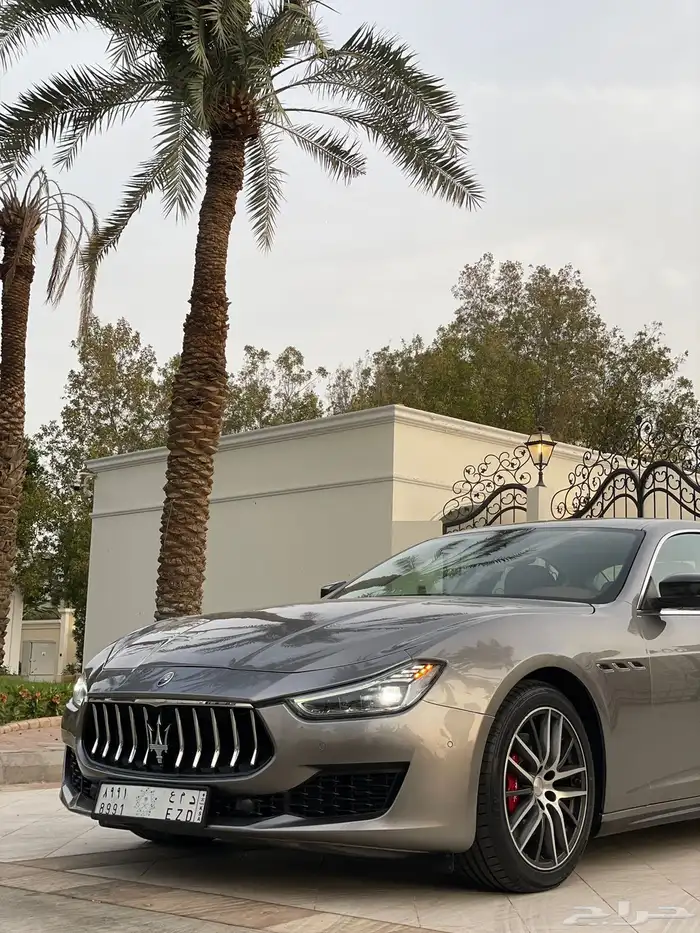 مازيراتي 2020 Maserati Ghibli باقي ع ضمان الشركة مخزنة 11