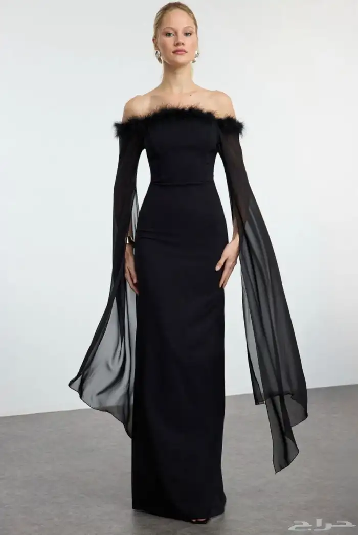 فستان اسود 0