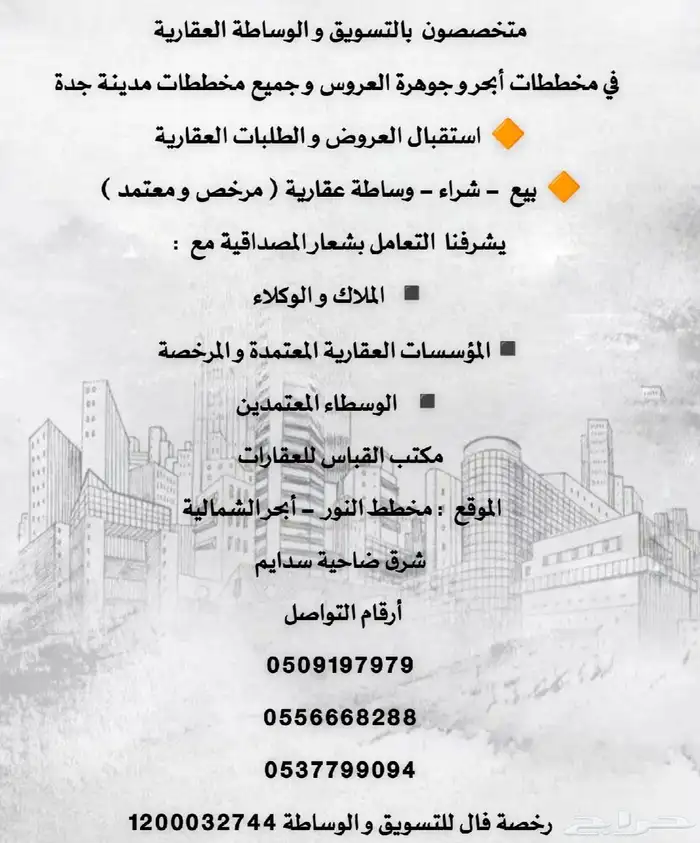 أرض بصك للبيع في محافظة الجموم حي النقابة 0