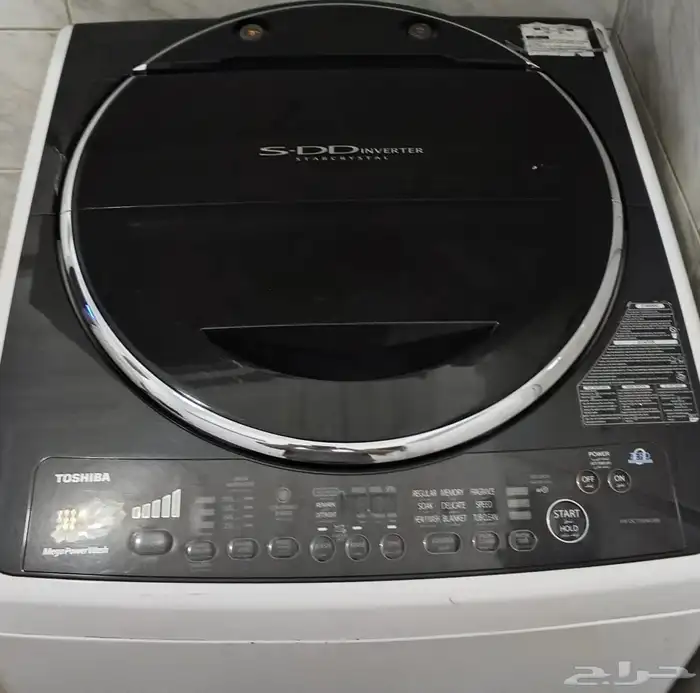 غسالة اتوماتيك توشيبا مستعمله نظيفه 0