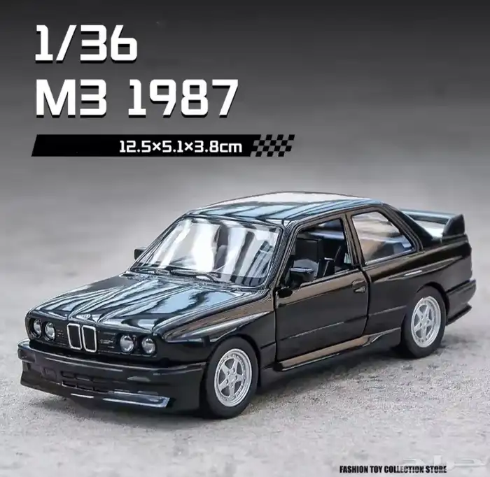 نموذج سيارة BMW M3 E30 موديل 1987 الكلاسيكية 0