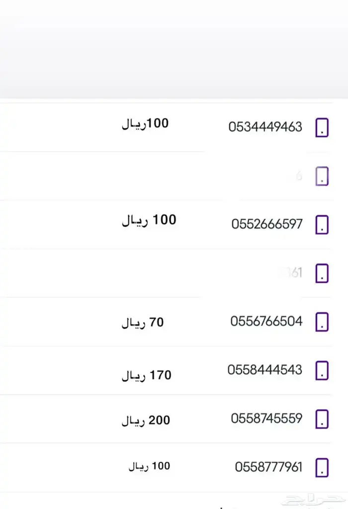 ارقام مميزه سوا هايبرد استقبال سنه 1