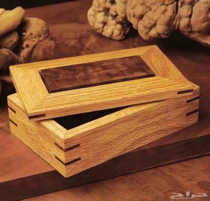 علب هداية خشبية تفصيل 2