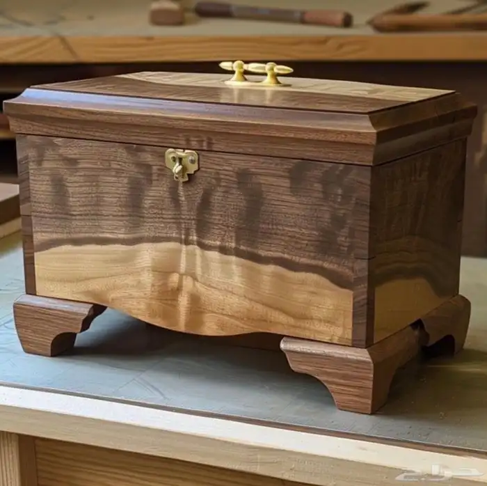 علب هداية خشبية تفصيل 1