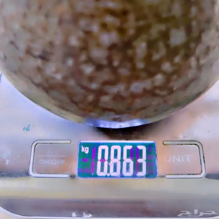 إبريق شاي من النحاس الأحمر العتيق وزنه ثقيل 14