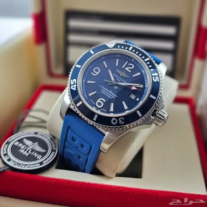 مجموعة من ساعات بريتلينج سويسرية ماستر كواليتي 9