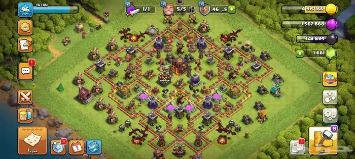 حساب كلاش اوف كلانس للبيع ب 20 ريال فقط 0