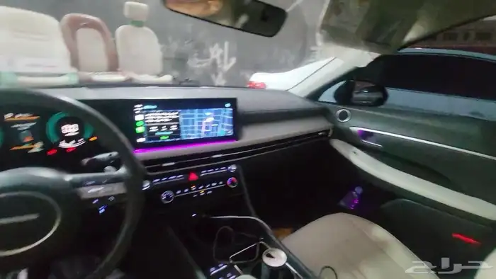 الياف ضوئيه داخليه سياره سوناتا 2025 0
