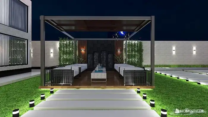 مصمم داخلي ديكور للمحلات والكافيهات   تصميم تجاري 3D مودرن 1