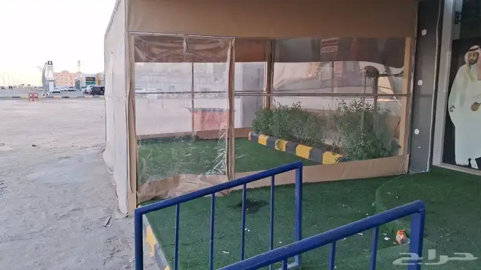 خيم خارجية استعمال شهر الطول 12 متر العرض 6 امتار للبيع 5