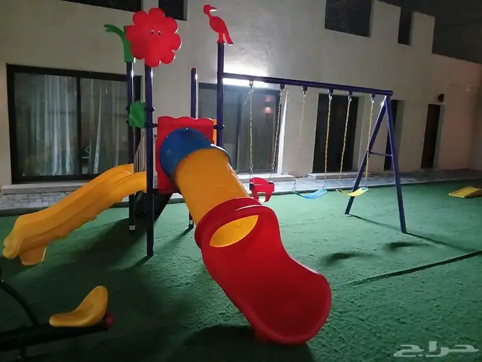 مراجيح ألعاب أطفال مراجيح بلايستك زحليقه ناطاطه ميذان 1