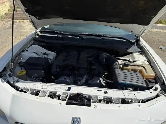 دوج تشارجر 2007 أبيض SXT 6 سلندر 8