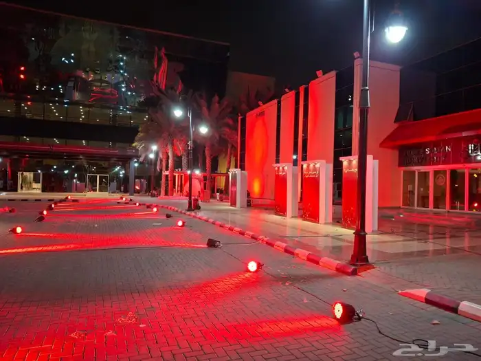 اضاءات اضاءه ملونه كشافات تلوين واجهه تجهيز افتتاحات حفلات 6