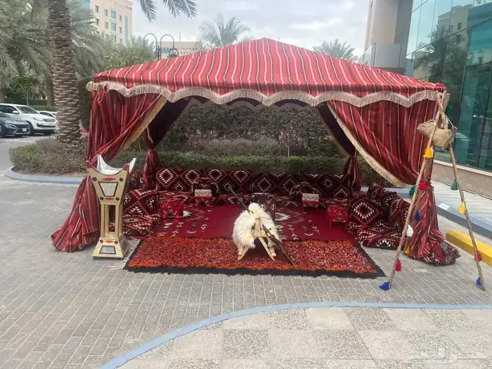 تاجير دفايت جلست شعبيه طاولات طعام كرسي ملكي 7