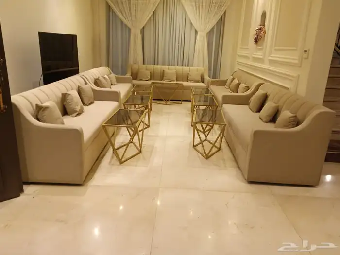 تاجير كراسي طاولات جلسات شعبيه كنب سماعات دفايات 5