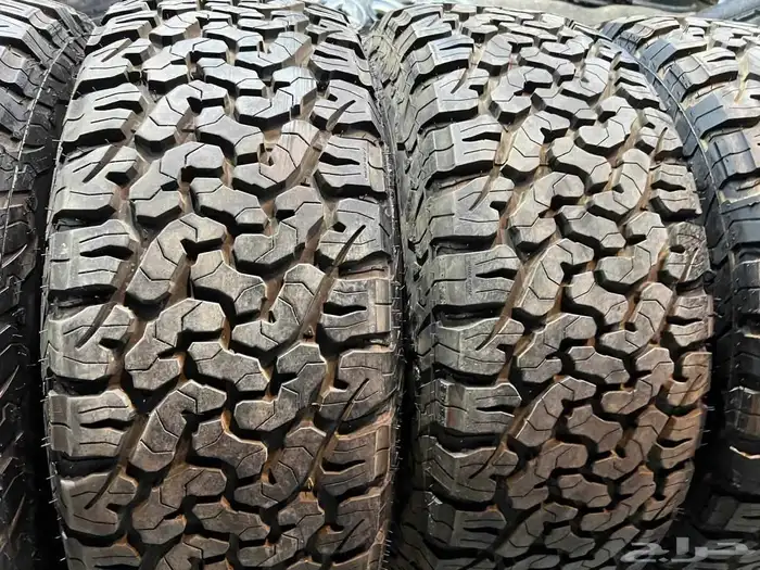 جنوط ميثود خمسه مسمار اصلي مع كفرات نص حجري مقاس 17 35