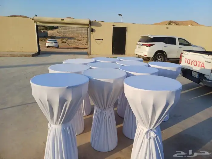 تاجير كراسي و طاولات تاجير طاولات طعام تاجير طاولات كوكتيل 1