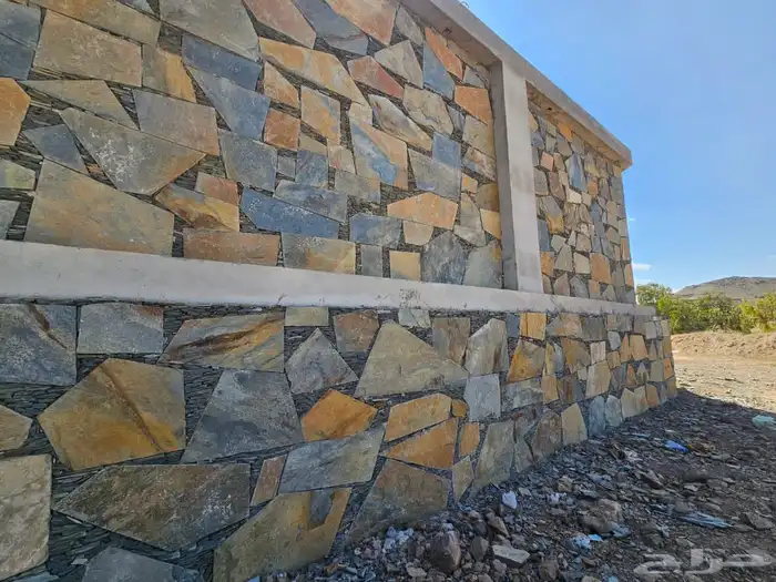 حجر تلبيس وبنيان عده الوان مختلفه 13