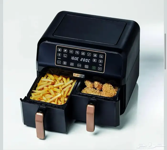 قلاية هوائية كينوود اتنين درج (8لتر)جديدة 1