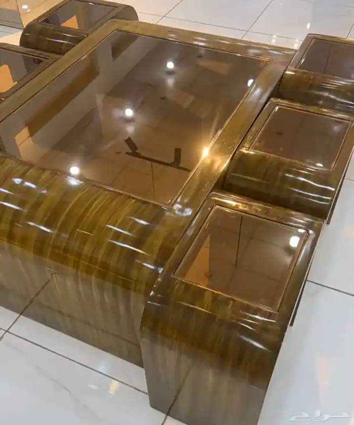 يوجدلدينا تفصيل طاولات ويوجد جاهز وطاولات طعام جاهزة تفصيل 2