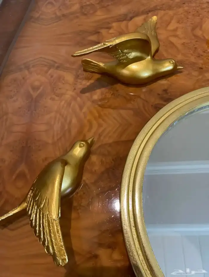 عصافير تعليق جداري مع مرايا 3