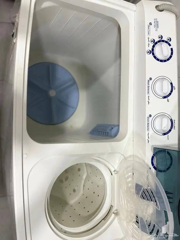 غساله للبيع 12 كيلو حوضين 2